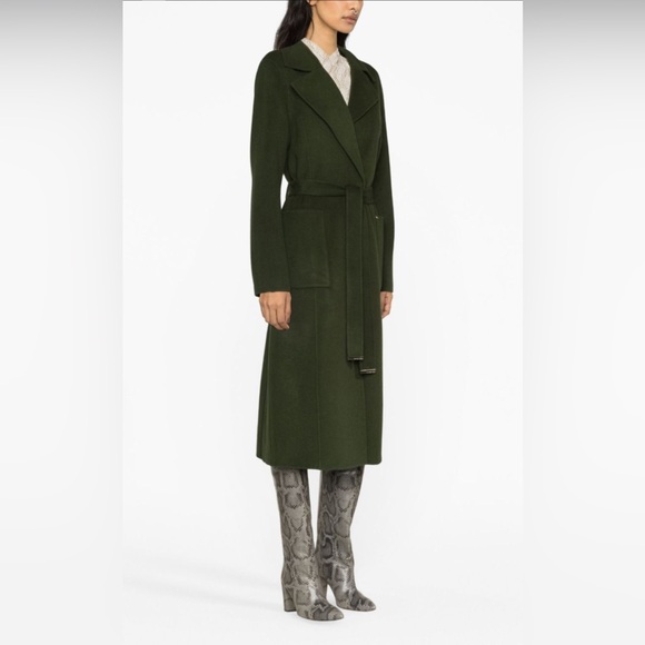 Michael Michael Kors belted wool-blend coat size XS - Picture 1 of 9
